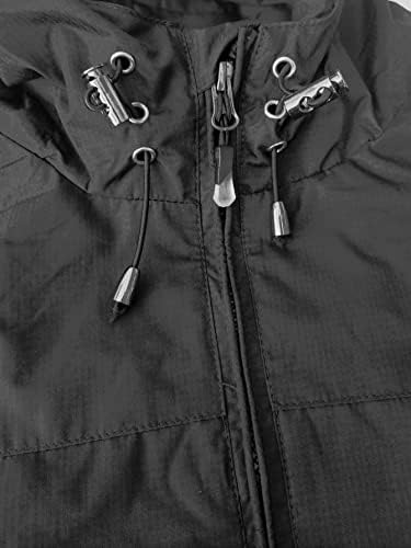 Oshho jakne za žene - muškarci zipiraju jaknu s kapuljačom s kapuljačom