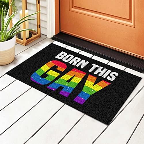 LGBT homoseksualni tepih ponosa 16.24 inča prostirke za dom, ured, kupaonicu, kuhinju, tuš, protuklizne podne prostirke