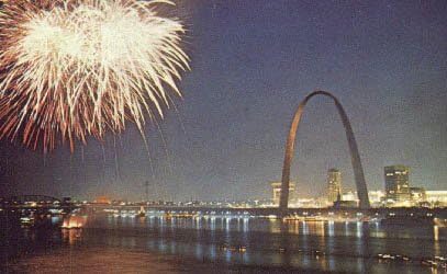 St. Louis, razglednica Missourija