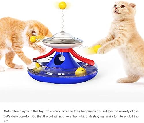 NC kućni ljubimci opskrbljuju mačje track staza kugle vjetrenjača koja nedostaje hrana mačka igračka smiješna mačja štap