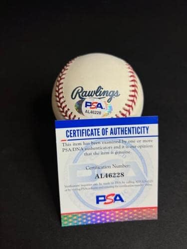 Joc Pederson - WS 2020 Series 'JOOTHOBTOBER' Potpisana lopta PSA AL46228 - Autografirani bejzbol