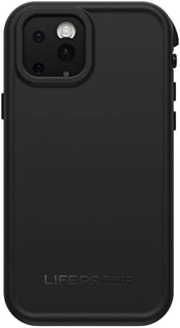 Lifeproof iPhone 11 Pro frē serijska futrola - crna, vodootporna IP68, ugrađeni zaštitnik zaslona, ​​zaštita pokrova, puknuće