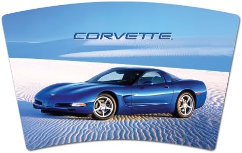 Mugzie Desert Corvette putnička šalica s izoliranim pokrivačem za odijelo, 16 oz, plava