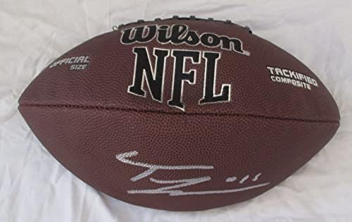 Trevor Lawrence Autographid Wilson NFL nogomet, PSA/DNK Autentificiran, Pro Bowl, Jacksonville Jaguars, Clemson Tigers, National