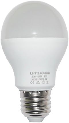 Pametne LED žarulje od 6 vata, Zatamnjive, s bežičnim 3-zonskim daljinskim upravljačem od 2,4 GHz - podesiva temperatura
