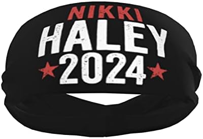 Nikki Hailie za predsjednicu 2024 sportske trake vodoodbojna traka za glavu ženska muška traka za trening Ženska za trčanje
