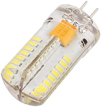 Led žarulja X-DREE AC / DC12V SMD Silikonska lampa 64-LED G4 2P 3014 Neutralan-bijele boje (лампада od silikona na лампадину