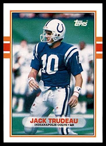 1989. Topps 93 T Jack Trudeau Indianapolis Colts NM/MT Colts Illinois