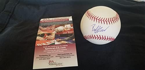 Ryder Green Yankeed Potpisan Autografirani autentični Rawlings OML bejzbol JSA CoA - Autografirani bejzbols
