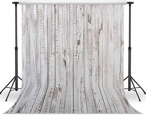 10.10.10. Vintage drvena pozadina retro rustikalna bijela siva drvena podna pozadina za fotografije dječja Foto Kabina za