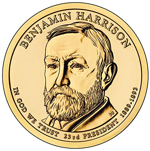 2012 S dokaz Benjamin Harrison Izbor predsjedničkog dolara necirkuliran američki metvica