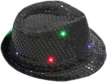 LED svjetlucavi šešir pleše s neobičnom blještavom Uniseks blagdanskom haljinom šarene bejzbolske kape kutija za Bejzbol