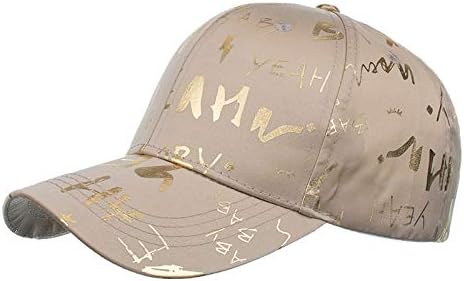 Bejzbolska kapa za muškarce i žene moderna ležerna bejzbolska kapa s printom slova Uniseks hip hop šešir za sunčanje