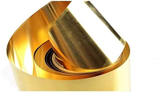 Havefun metalna bakrena folija 0. 5 mm x 200 mm x 0. 5m tanki lim metal ploča u mesinganom bakrenom limu za mesinganu ploču