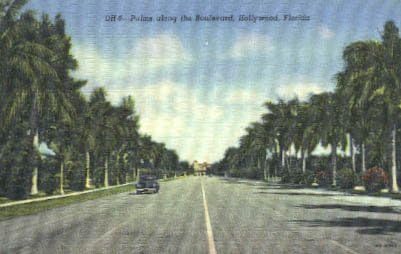 Hollywood, Florida Razgledna razglednica