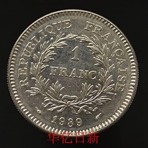 Francuski novčić 1 Franc 1989. Europski novčići s popustom od kovanica
