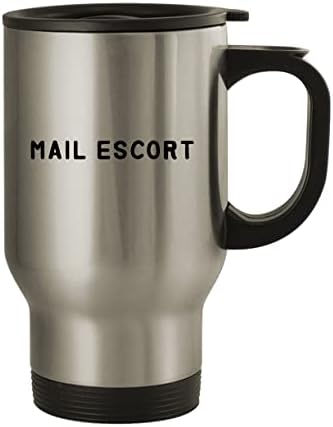 Molandra Products Escort Escort - Putnička šalica od nehrđajućeg čelika od 14oz, srebro