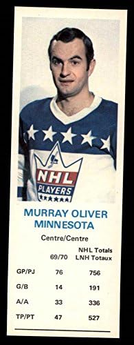 1970. tatini kolačići 91 Murray Oliver North Stars NM North Stars