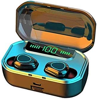 TBIIEXFL Earbuds Slušalice Upravljanje dodirom s futrolom za punjenje vodootpornih stereo slušalica u uši ugrađene mikrofalte