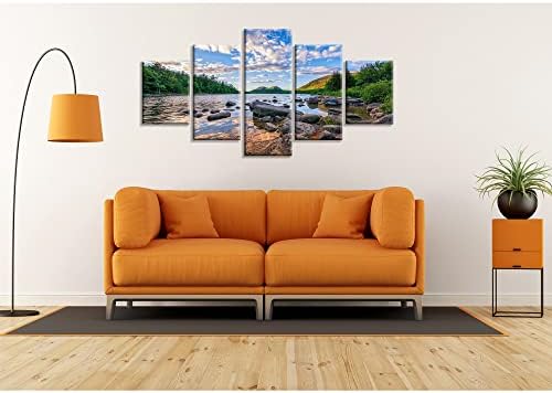 Acadia National Park platno zidna umjetnost, uokvireni print maine pejzaž, američka priroda sencera zidne dekor slike plakati