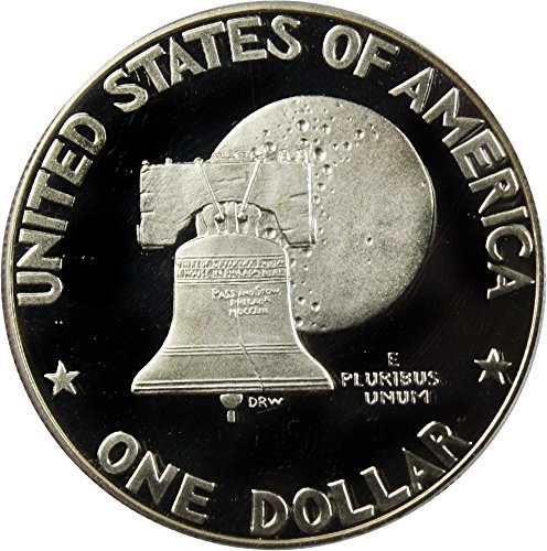 1976. S Eisenhower dokaz 40% izbora srebrnog dolara necirkuliran 1 USD PR-68 US MINT