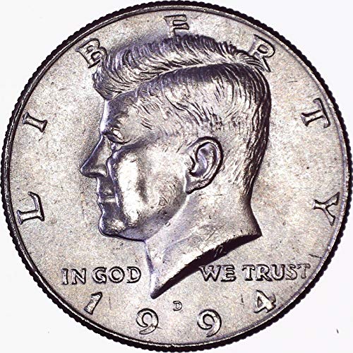 1994. D Kennedy pola dolara 50c Sjajno necirkulirano