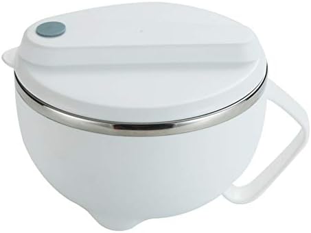 Remys Bento kutija za ručak vrući od nehrđajućeg čelika, zdjela s rižinom juhom od nehrđajućeg čelika s poklopcem za ručku