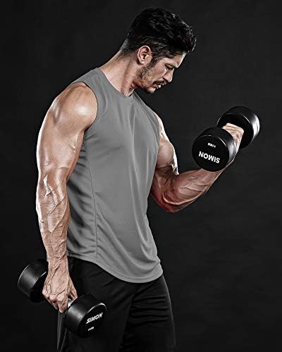 Drskin muške 4 ili 3 pakiranja košulje bez rukava suhe fit y-back mišića mišića mesh teretana trening atletski trening