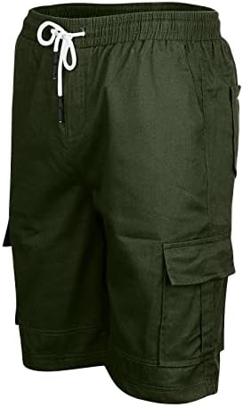 Muške kratke hlače teret, muški ljetni ležerni povremeni povremeni patchwork džepovi kombinezon Sport Alating kratke hlače